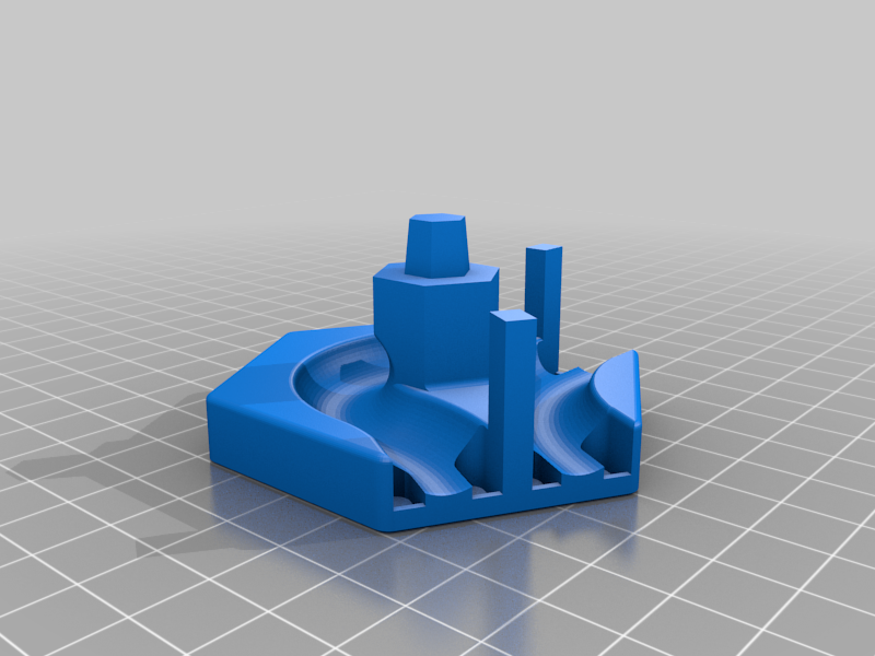 Miniatura 19 do modelo 3D ZigZag Loop for a marble run