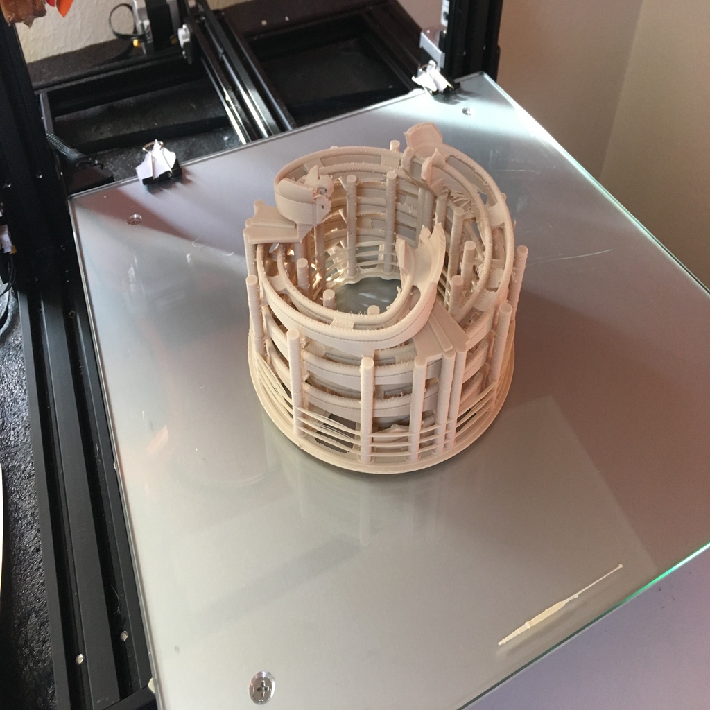 Miniatura 7 do modelo 3D Spirale for a marble run