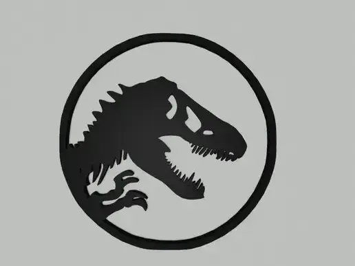Jurassic Park wall decoration