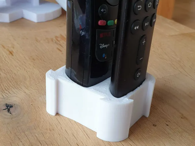 LG and FireTV remote control table mount