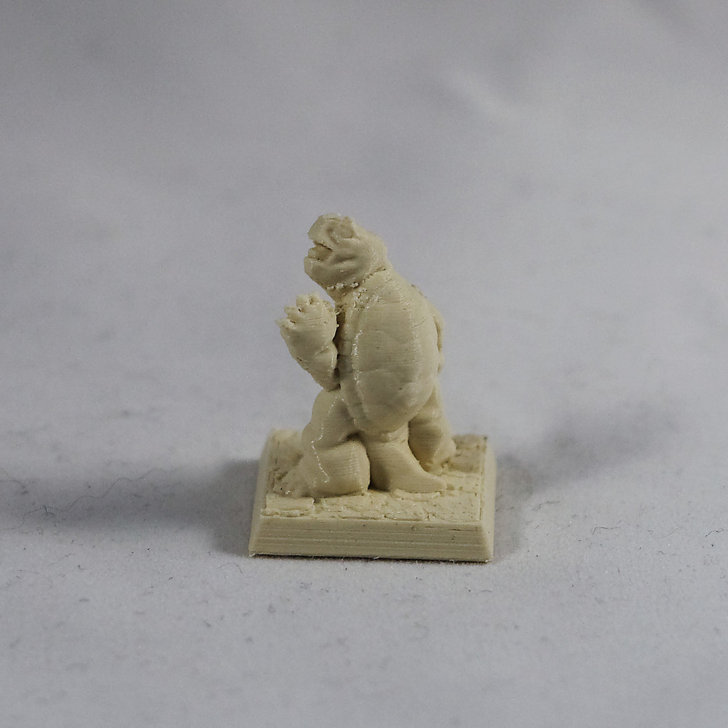 Tortle child 28mm (Supportless, FDM-friendly) — 4