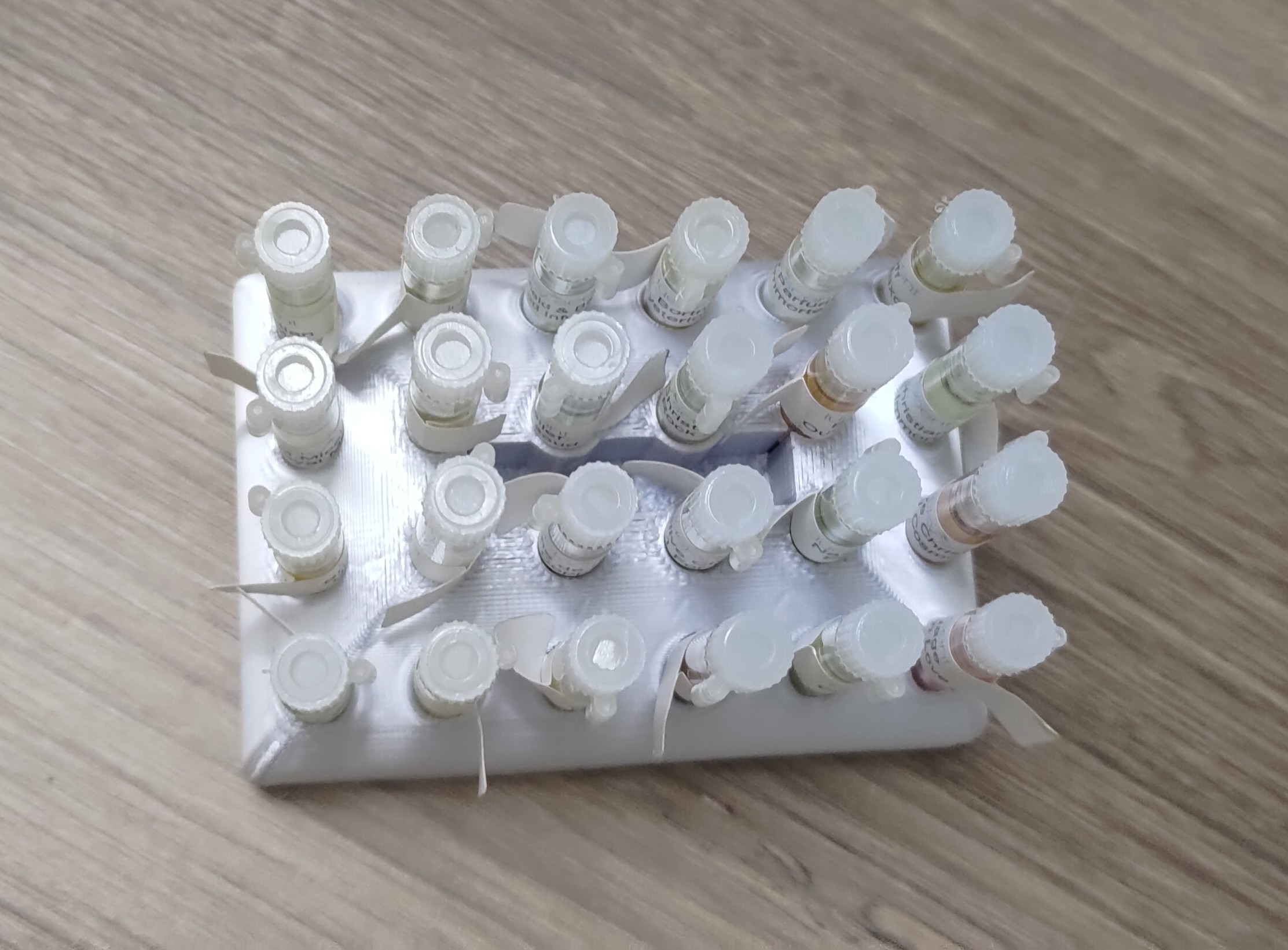 Miniatura 5 do modelo 3D perfume sample holder