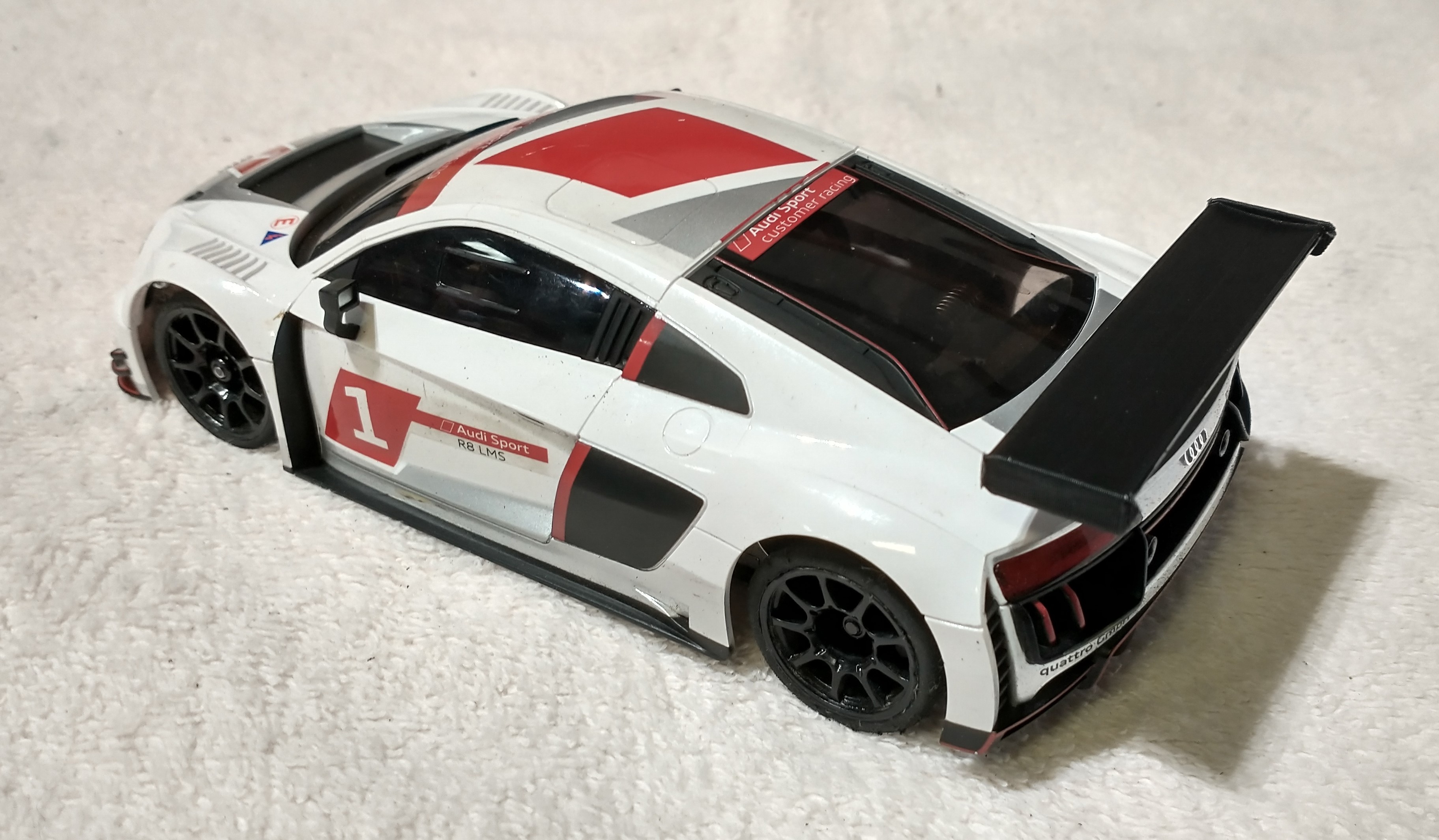 Kyosho MiniZ Audi R8 Wing by TeamK Download free STL model