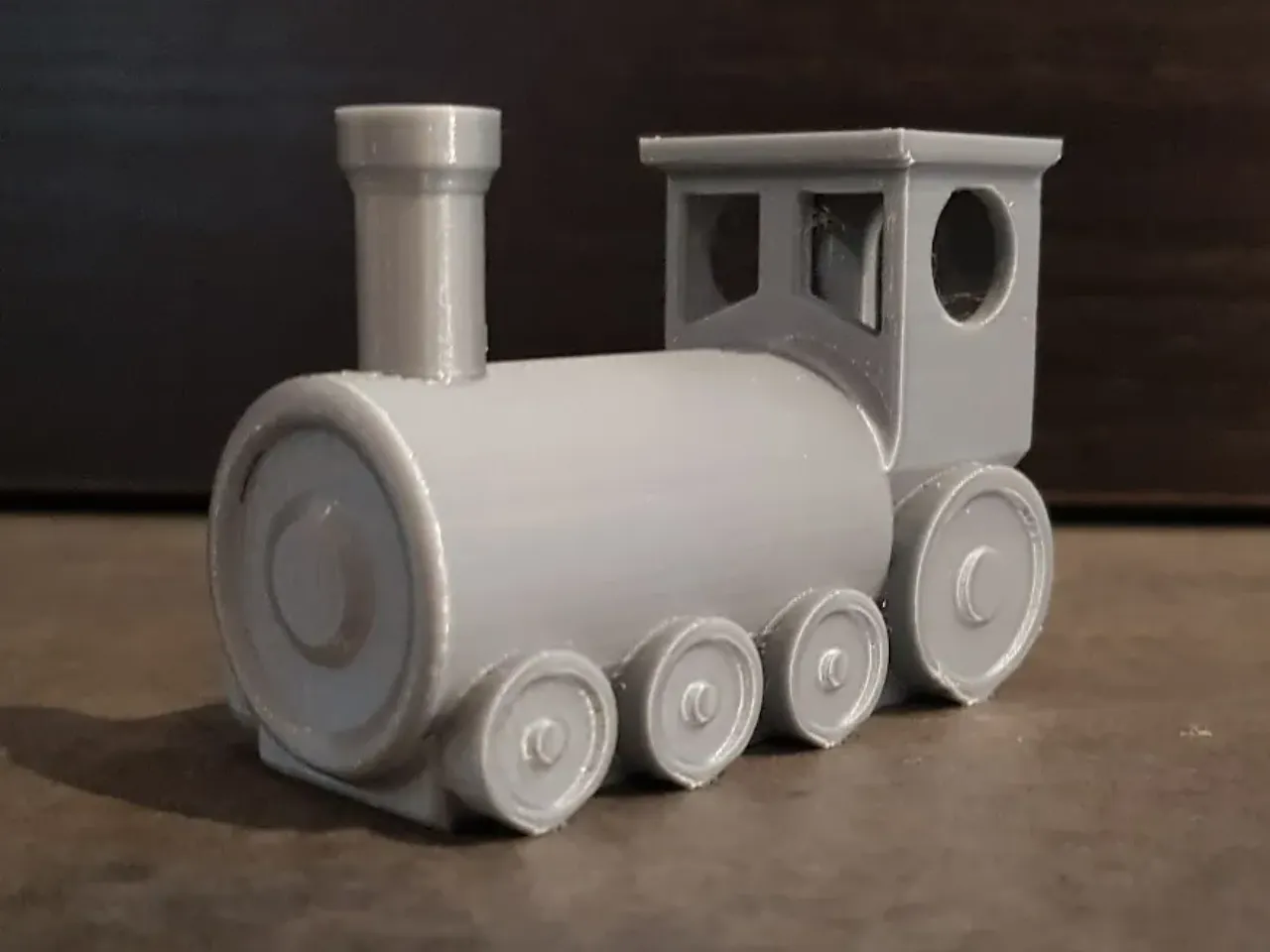 cardboard choo choo train