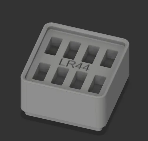 Gridfinity LR44 Battery Holder