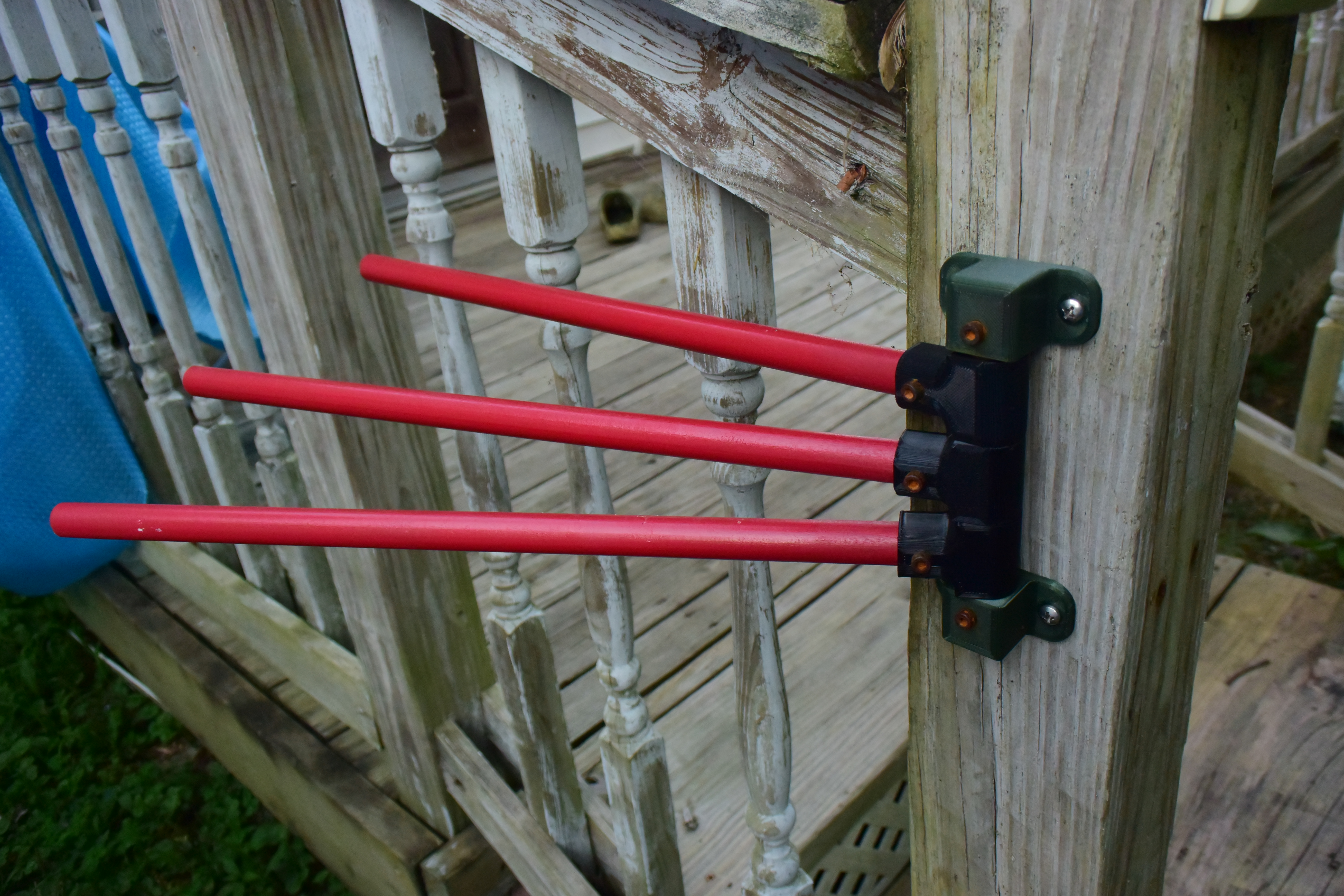 Dowel Towel Rack