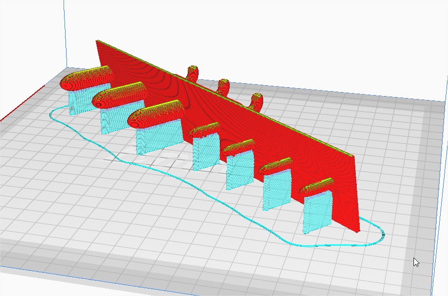 Wrench / Spanner pegboard hanger by Rambelaya Download free STL model