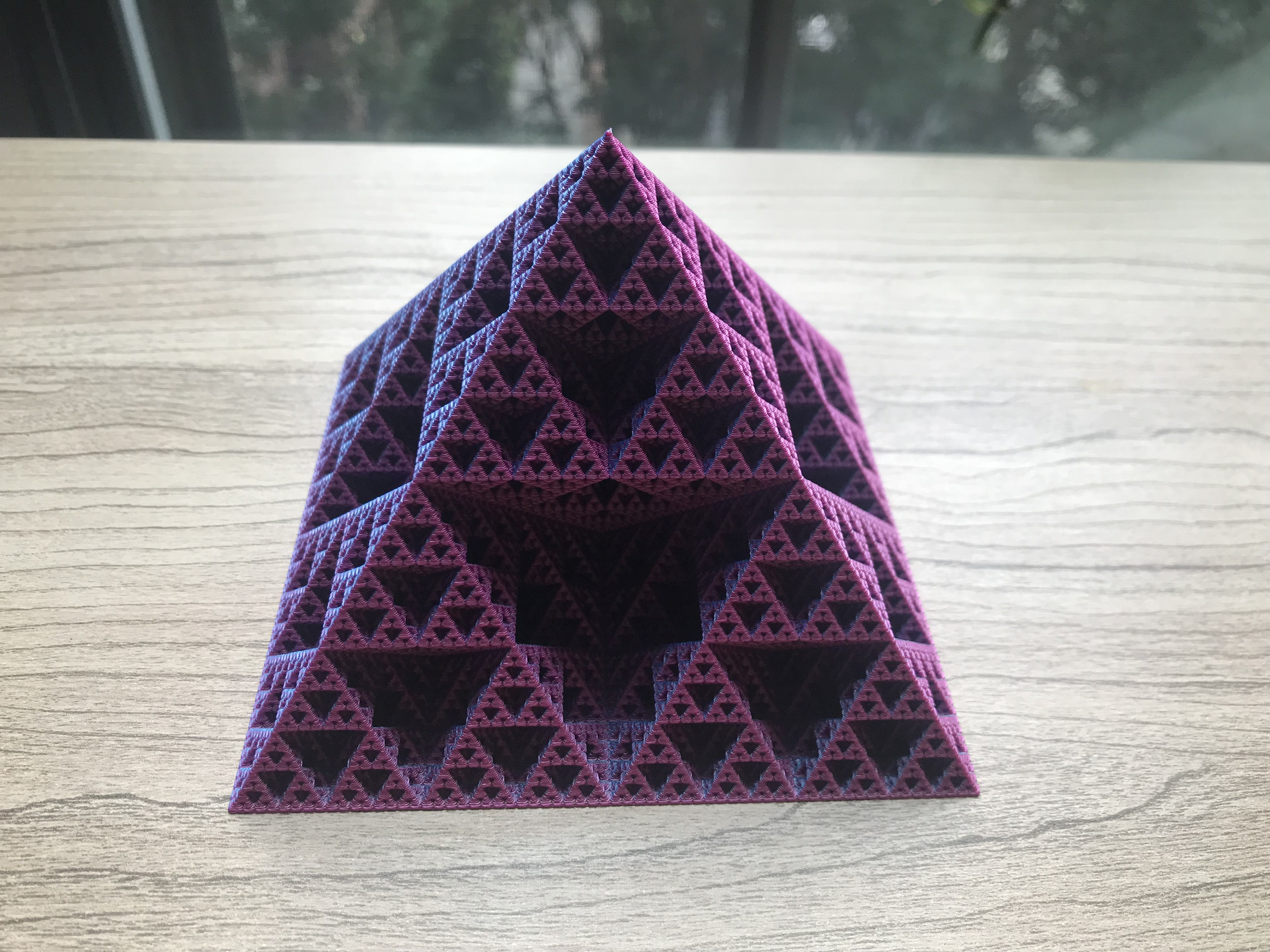 Improved Fractal Pyramid for Vase Mode - Remix