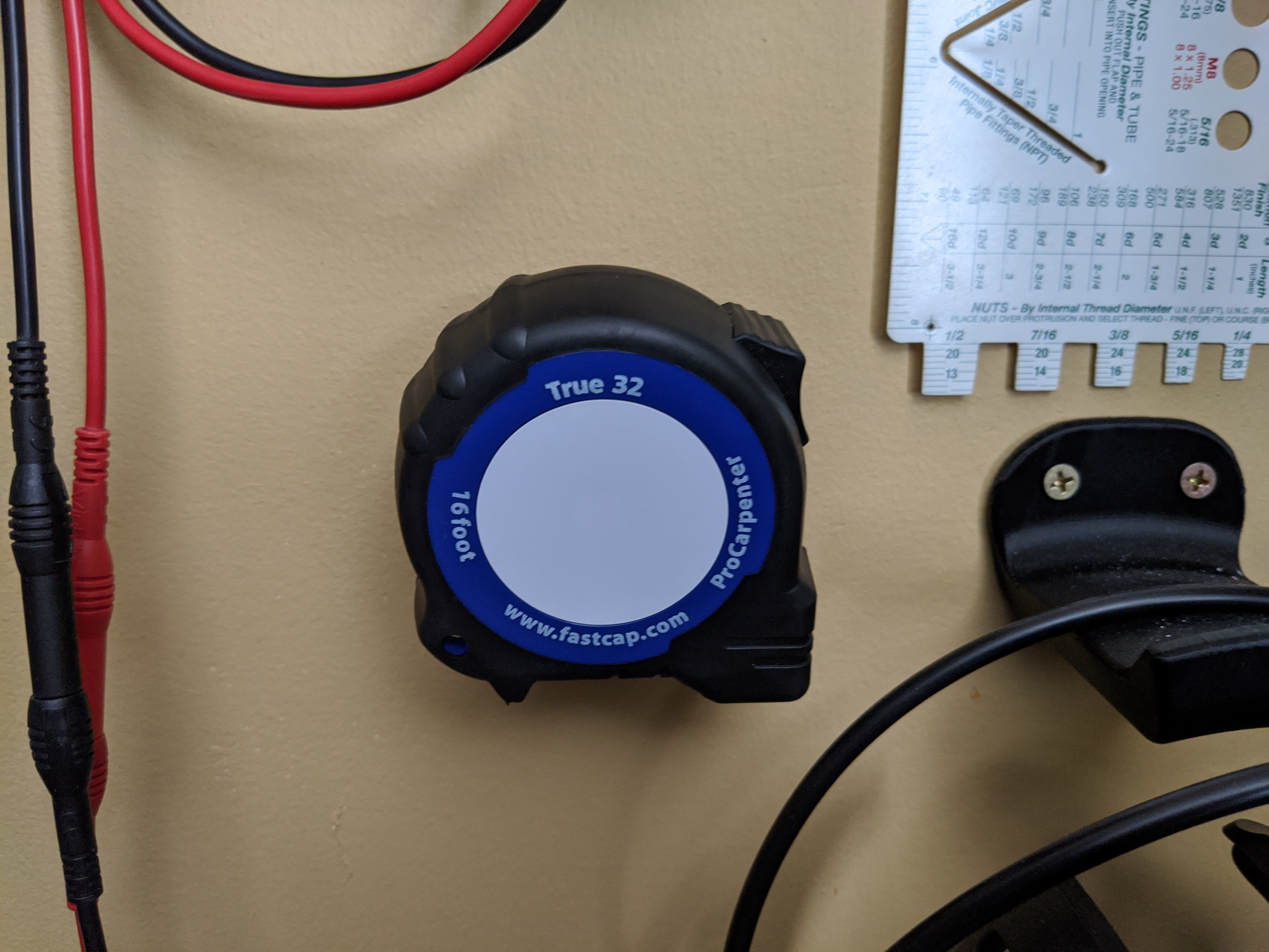 Measuring Tape Wall Mount