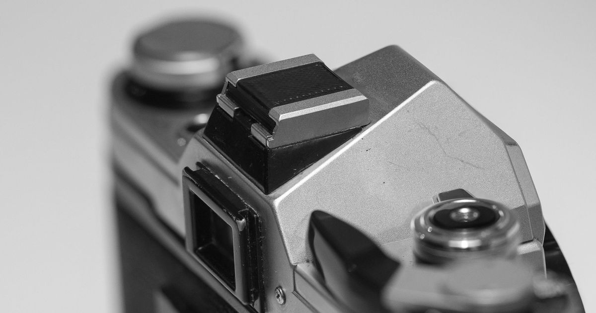 Canon FD Hot Shoe Cover by JP Download free STL model