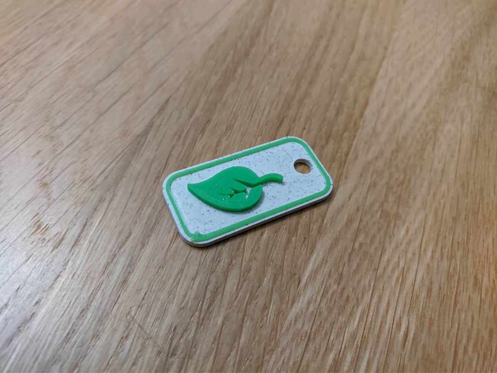 Leaf Keychain