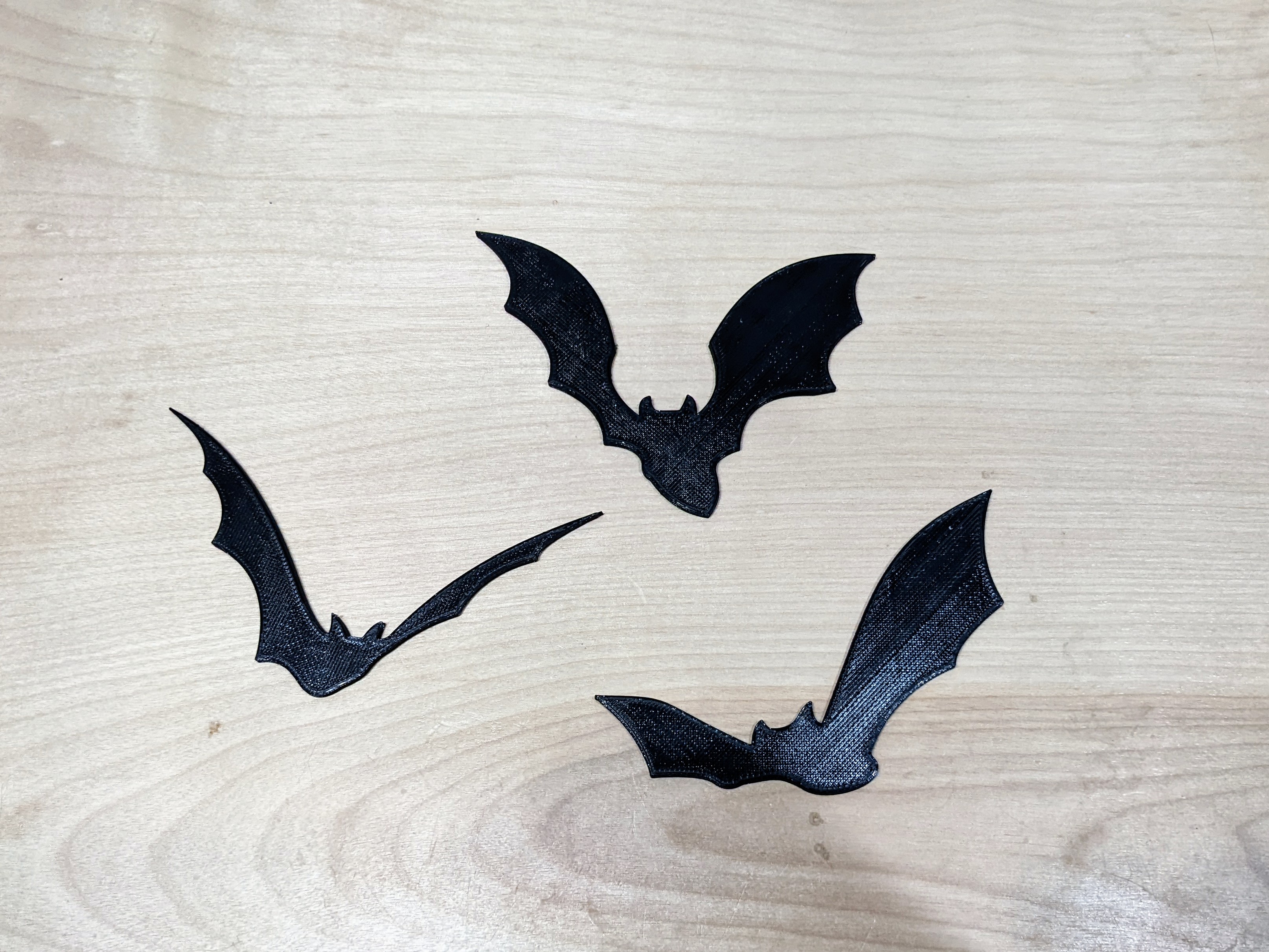 Forum Novelties 10 Piece Cardboard Bat Silhouette Wall Decoration