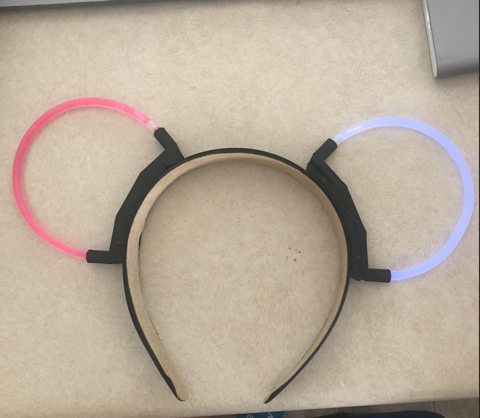 Glowstick mickey ears