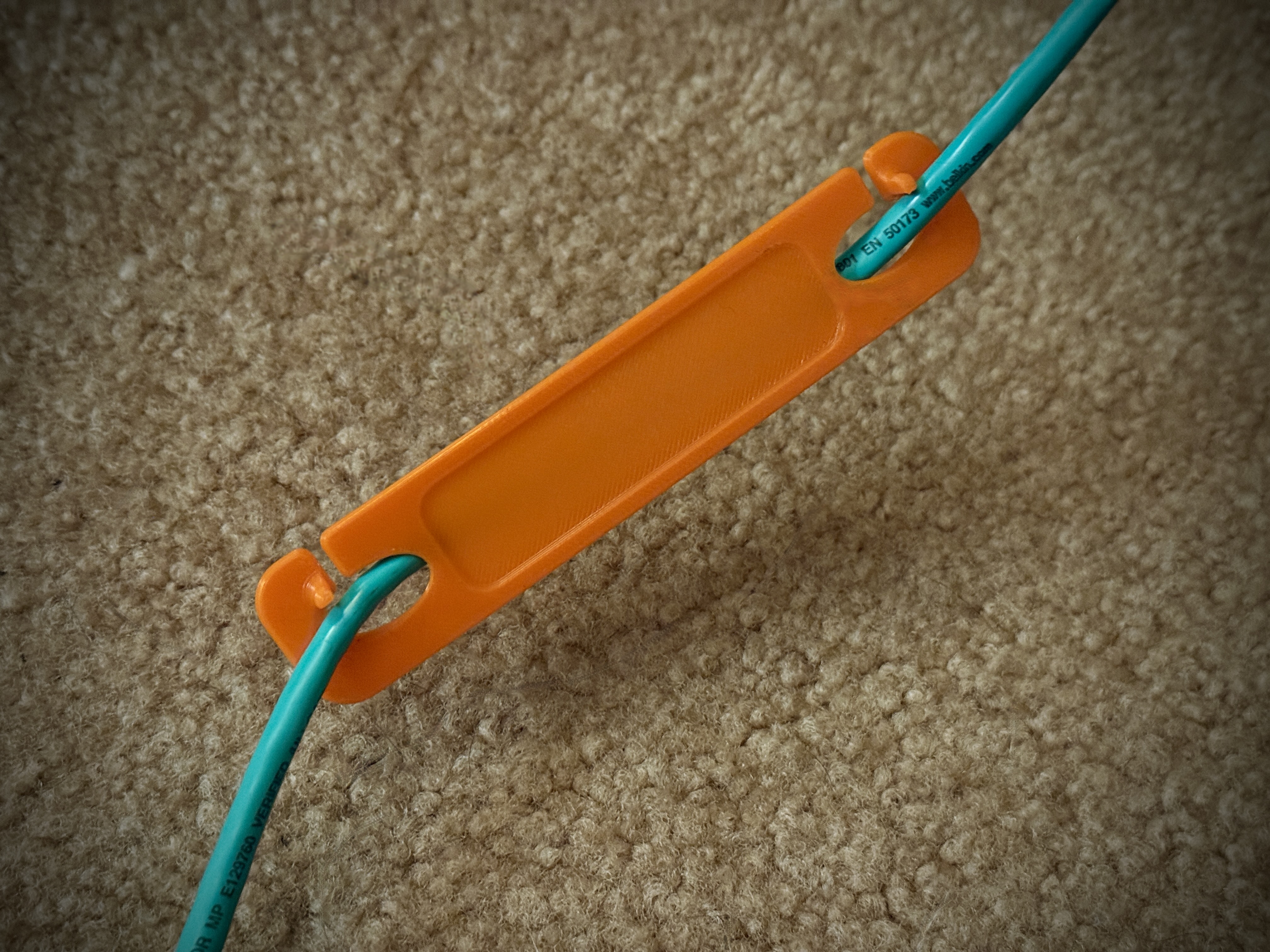 Miniatura 4 do modelo 3D Cable Label Tags (5 options)