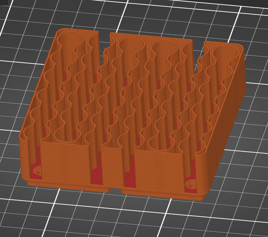 Miniatura 3 do modelo 3D Battery Box - AAA - Gridfinity - Vasemode - 15 different sizes