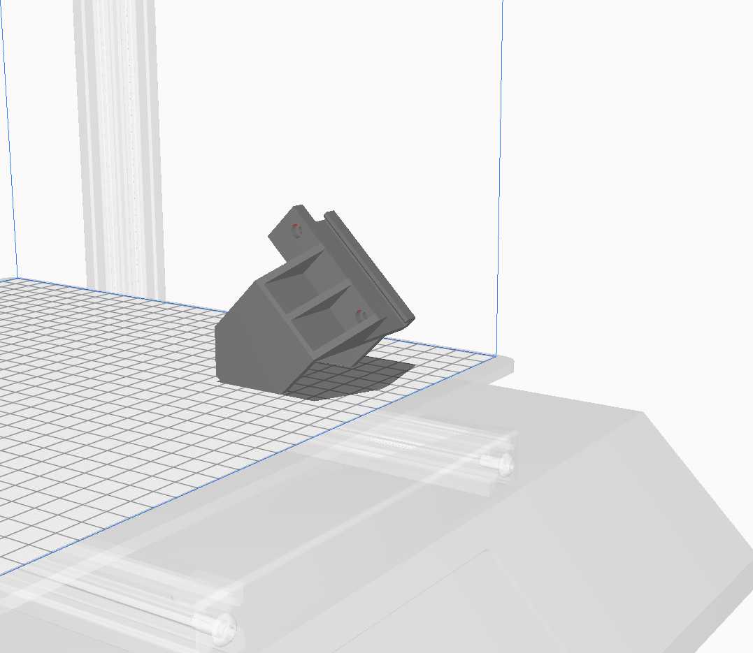 Cr-10s Pro V2 Direct Drive bracket by radarOverhead | Download free STL ...
