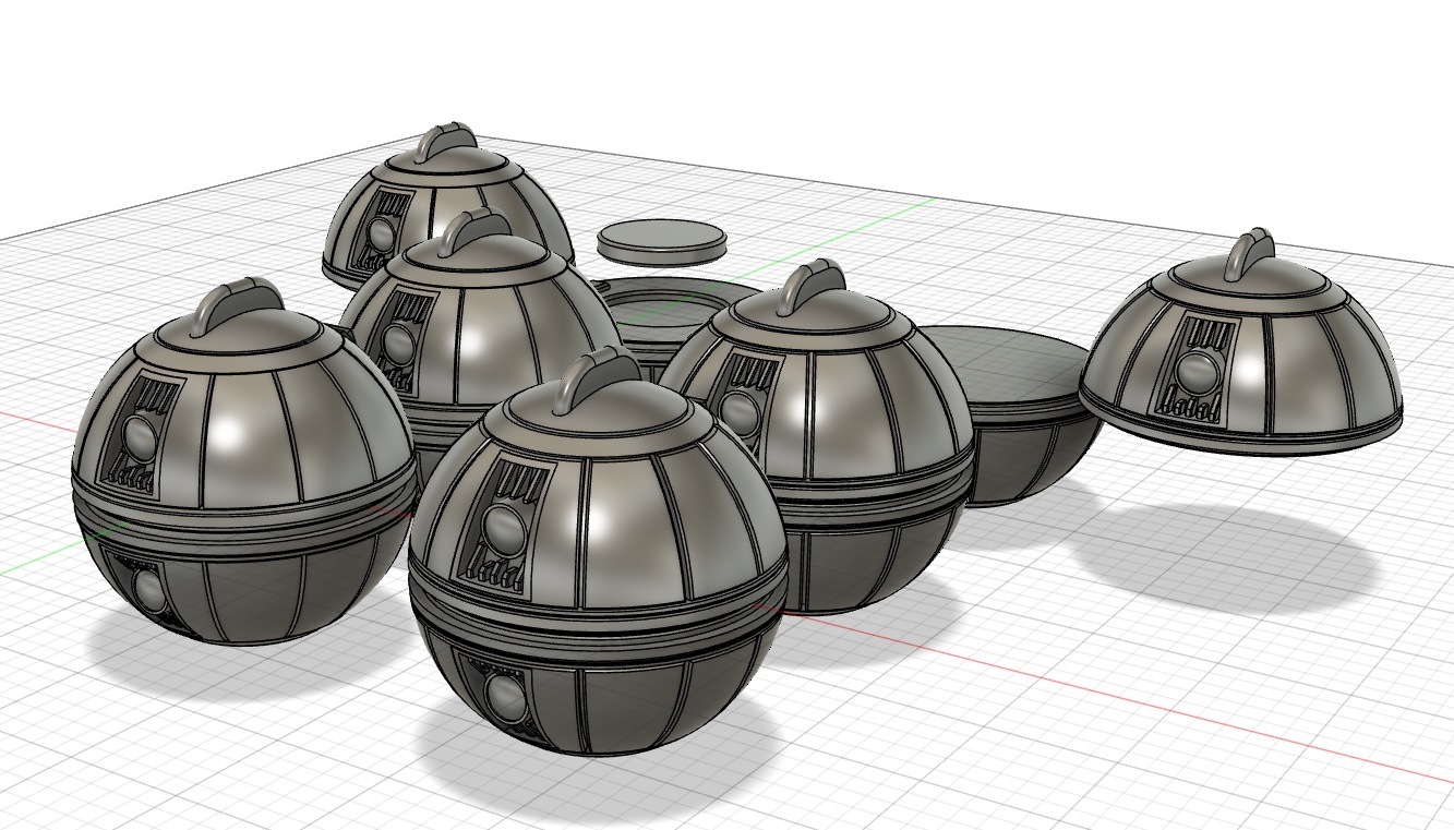 KOTOR Old Republic G20 Glop Grenade Model For Custom Figures And Glop Revised1