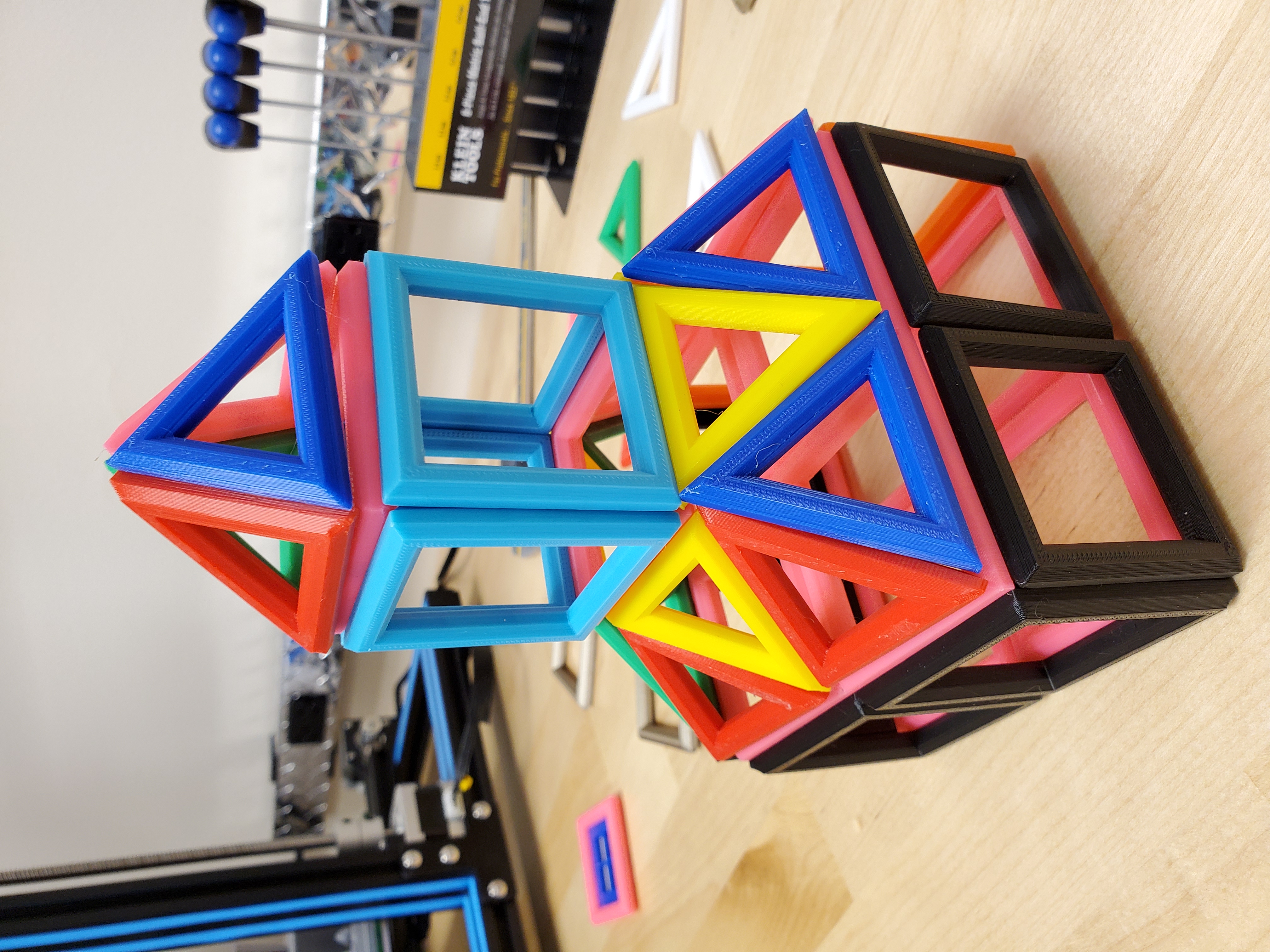 Magnetic Tile Construction Set