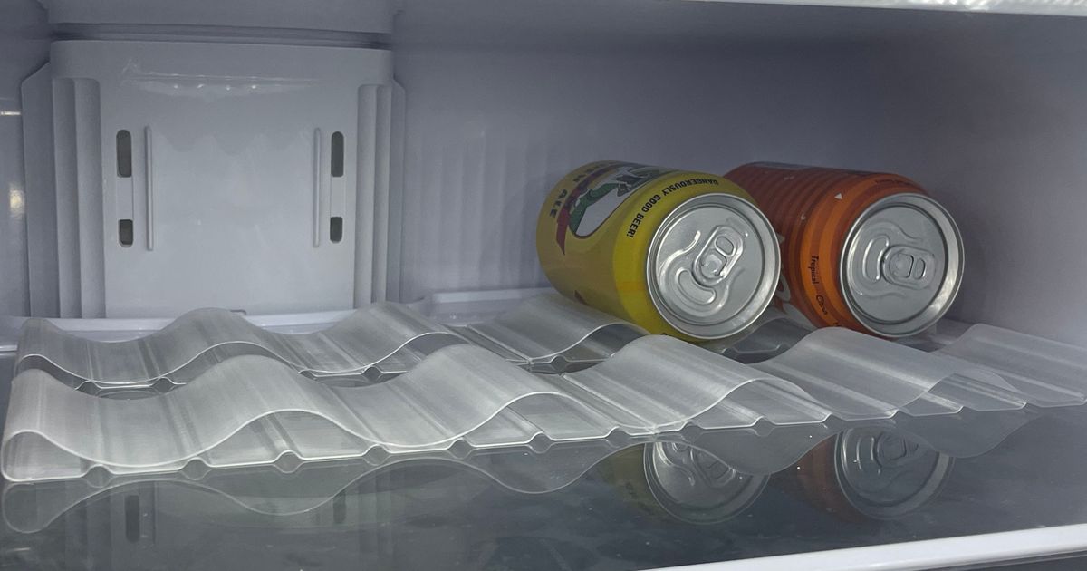 Fridge Shelf Can Holder Beer Rack by Malcolm Download free STL