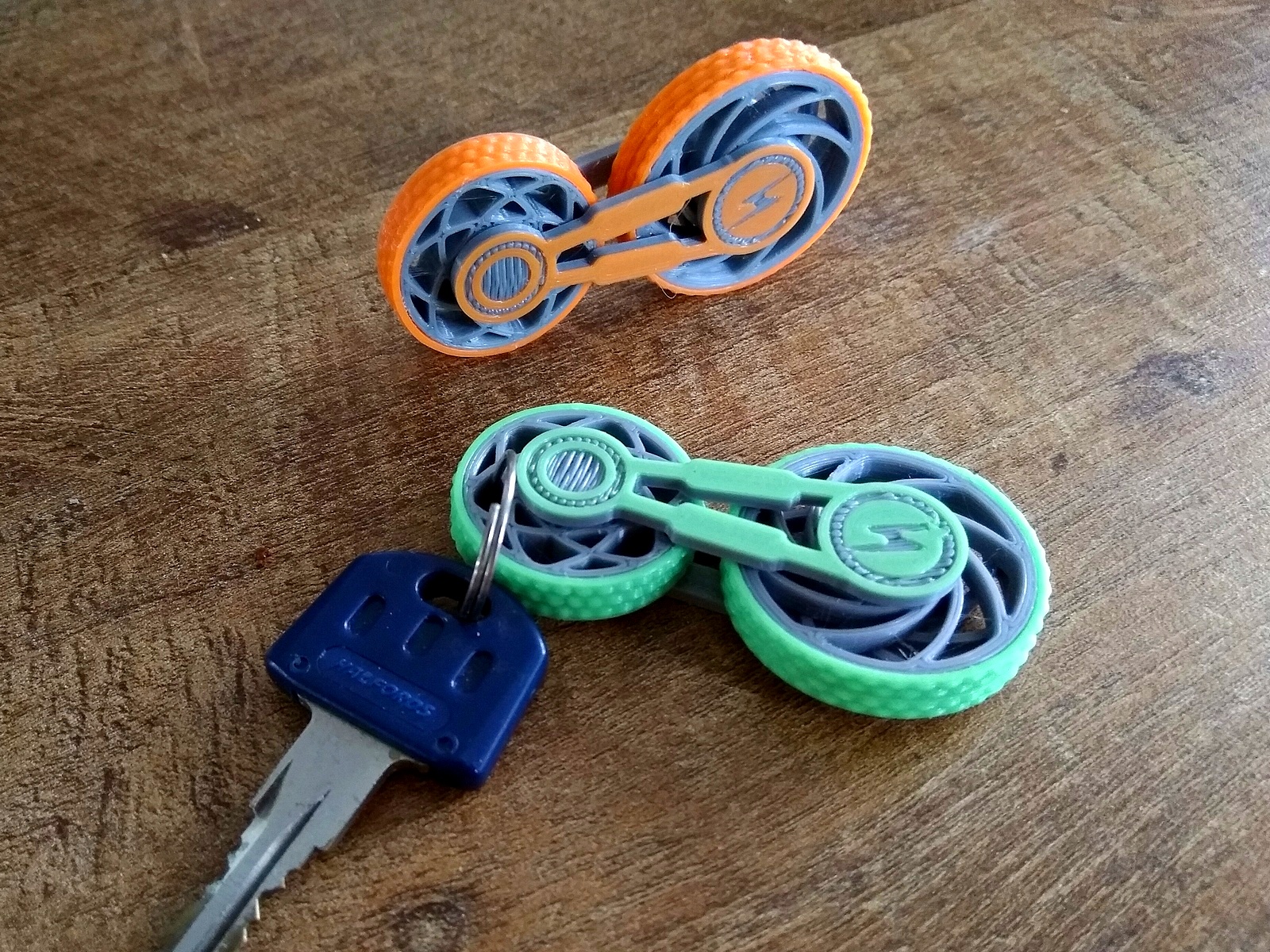 E-Bike Caleidoscopic Key Ring