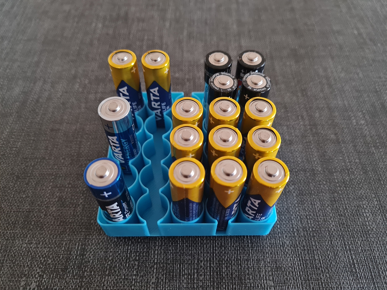 Battery Box - AA - Gridfinity - Vasemode - 15 different sizes — miniatura 2
