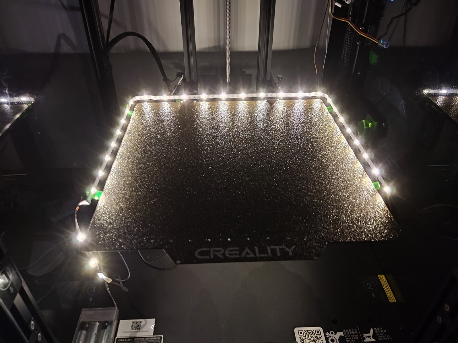 Led holder near the bed