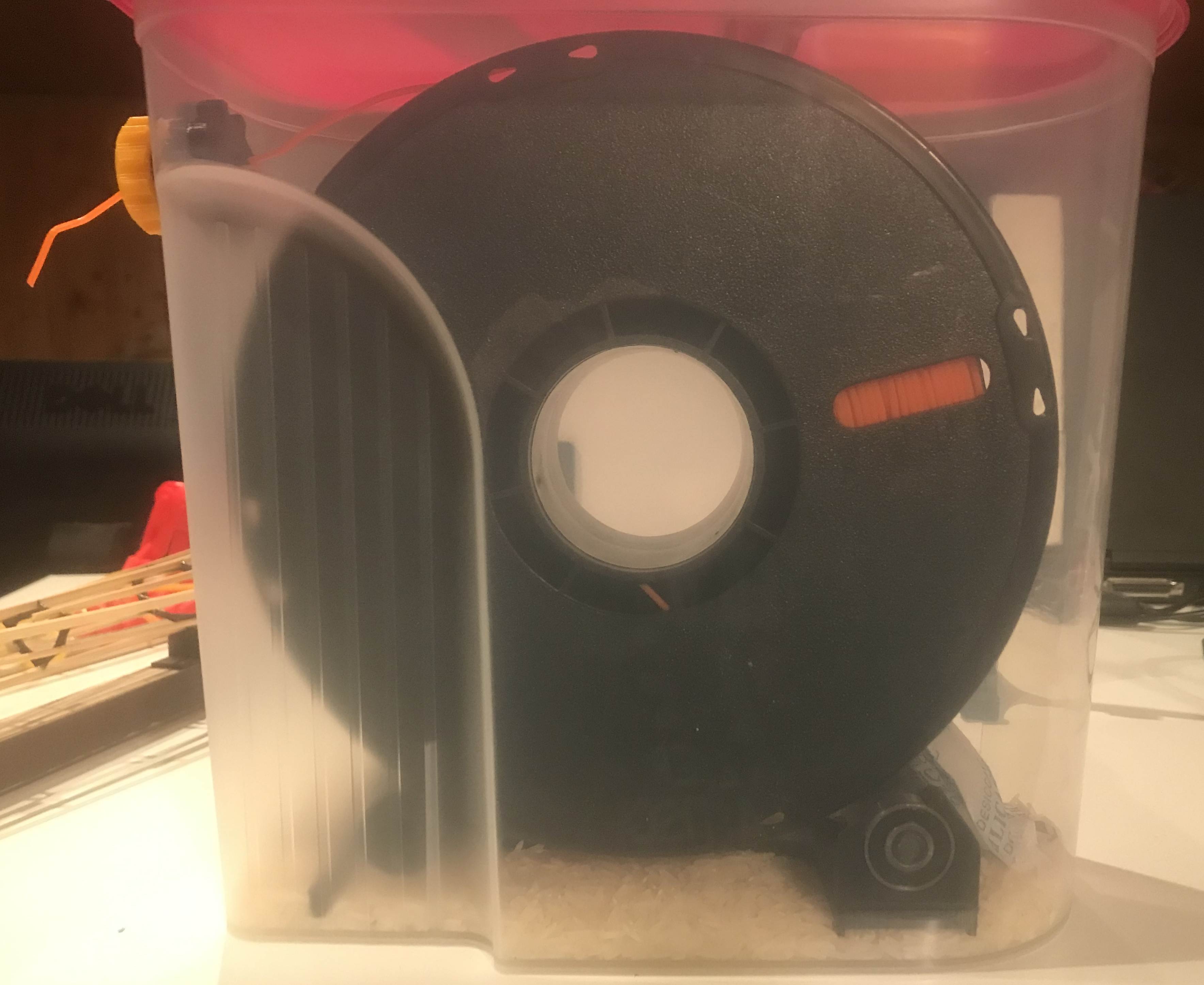 Mueslispool V3 - A Filament Spool Roller/Holder for Kigima Dry Box
