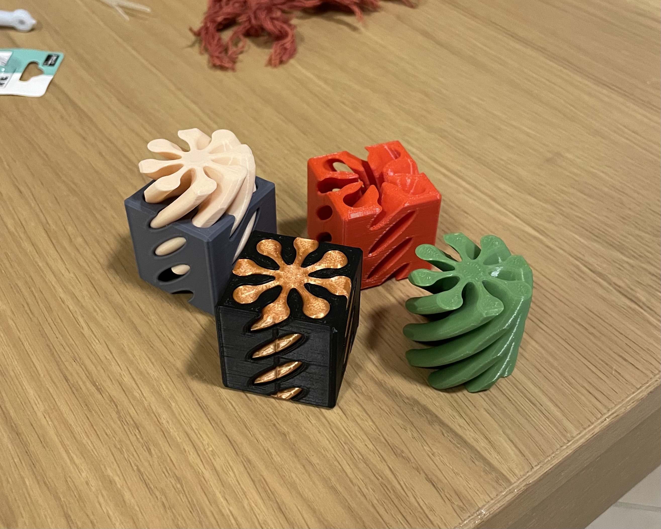 Vortex Cube Spiral Fidget