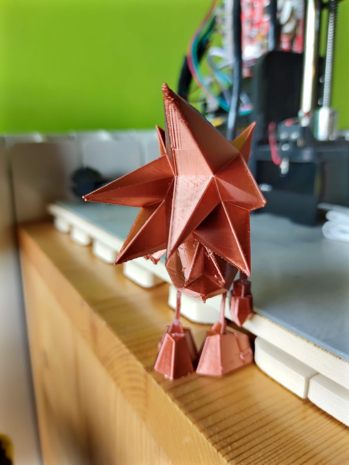 Miniatura 6 do modelo 3D Sonic Poligonal  (LowPoly Sonic)
