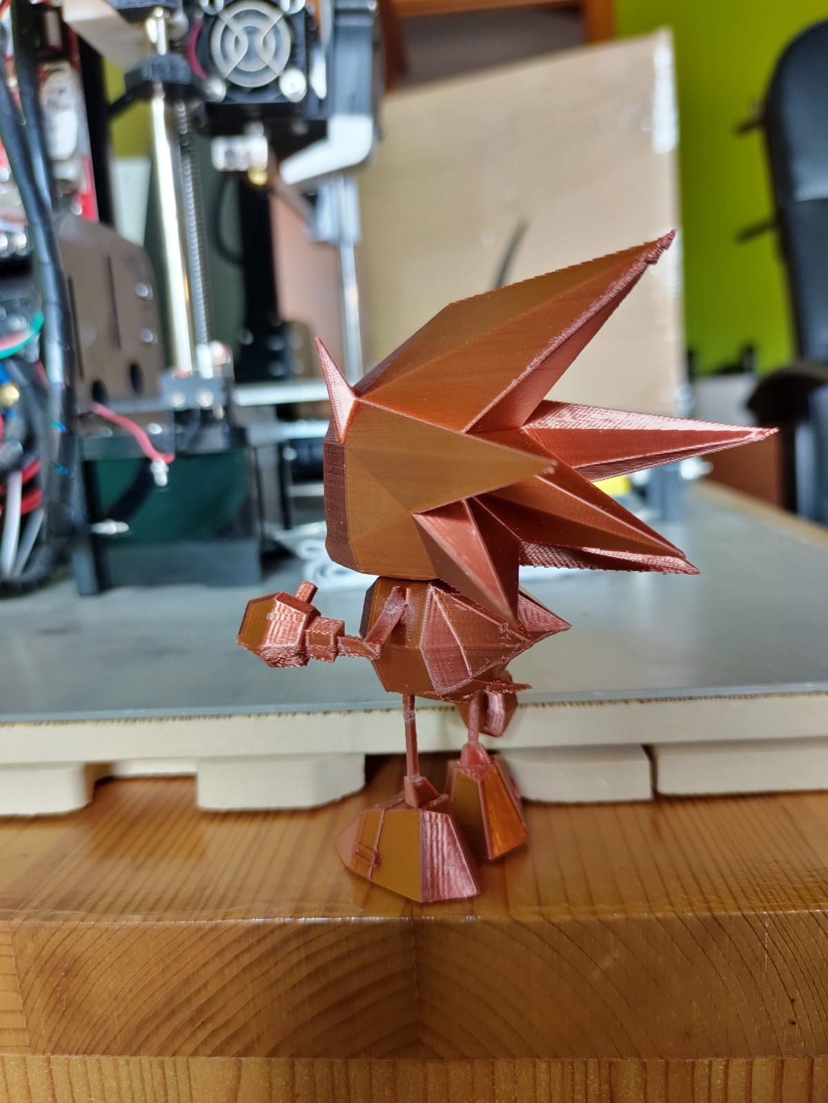 Miniatura 8 do modelo 3D Sonic Poligonal  (LowPoly Sonic)