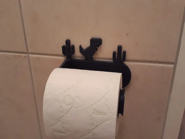 T-Rex Toilet Roll Holder
