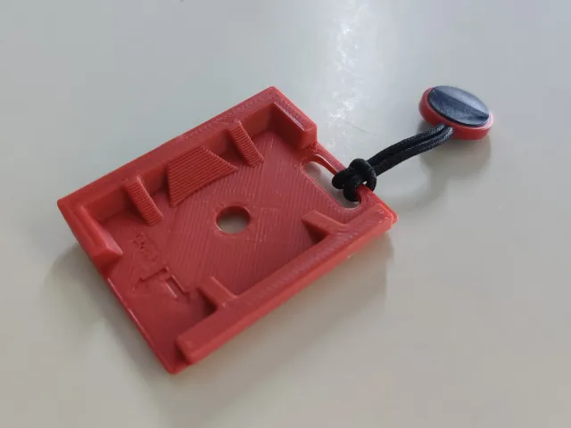 Manfrotto 200LT with a hole for Peak Design Anchor Link