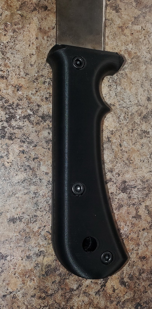 Machete Handle by ZR Download free STL model