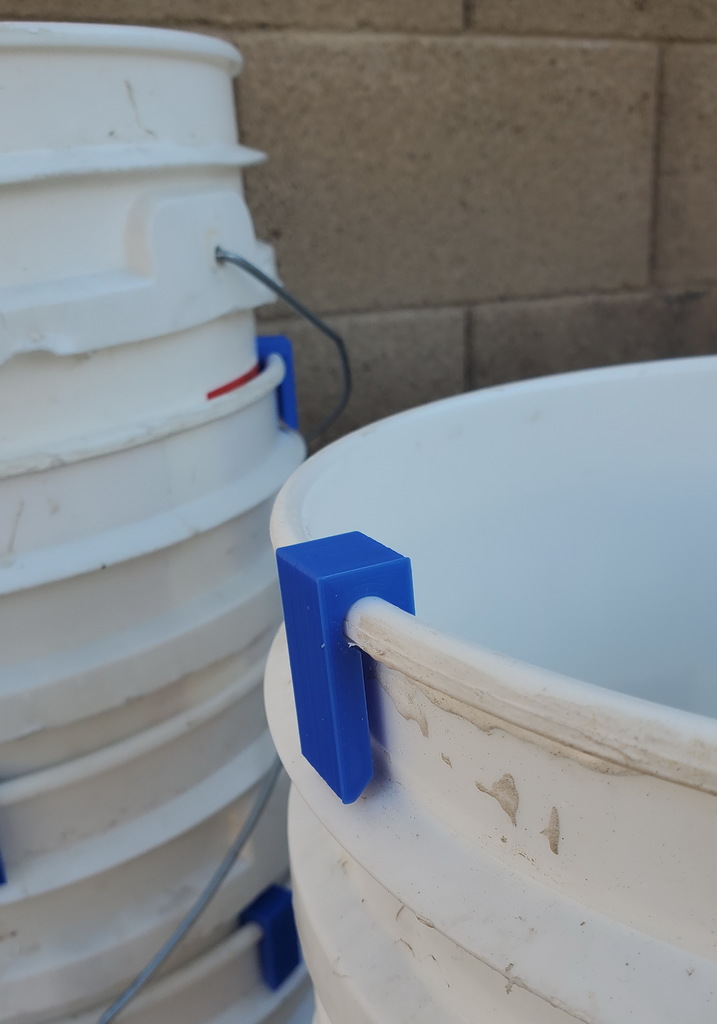 5 gallon bucket saver clip by ZR Download free STL model