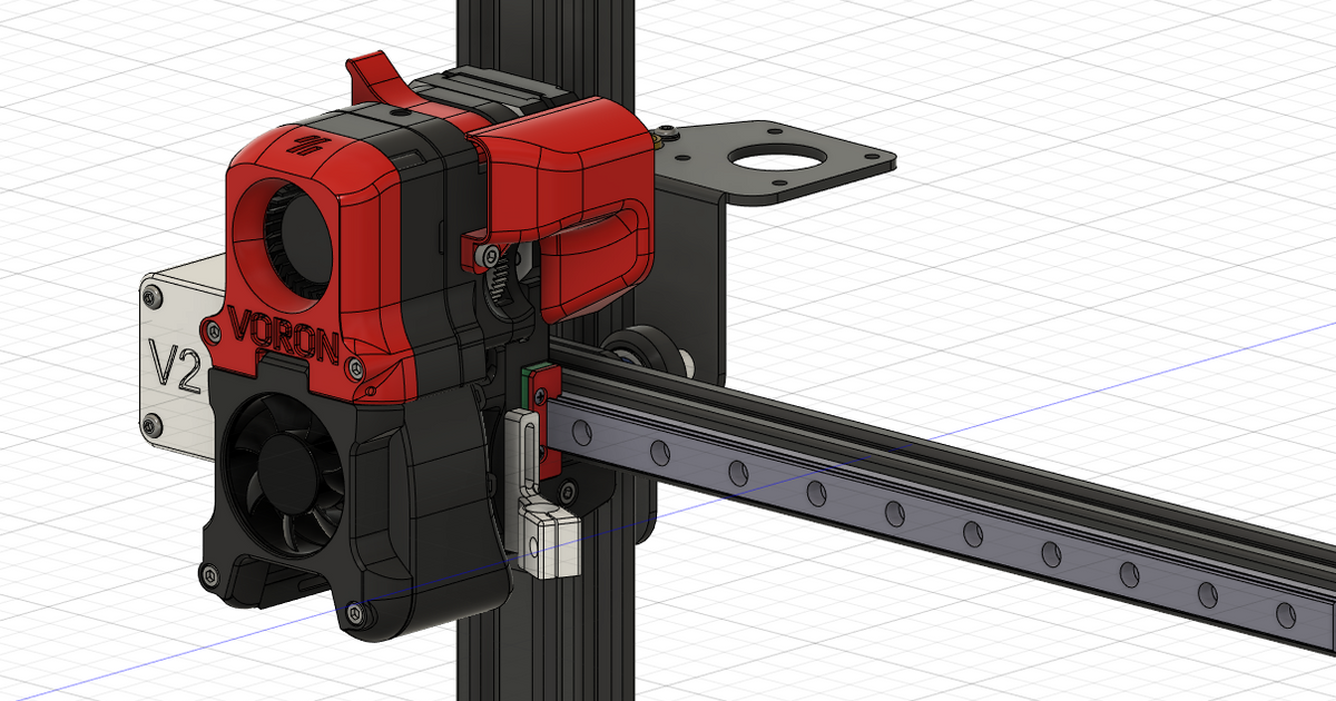 Vinda Probe Mount for Ender Afterburner Mount by Wissencat | Download ...