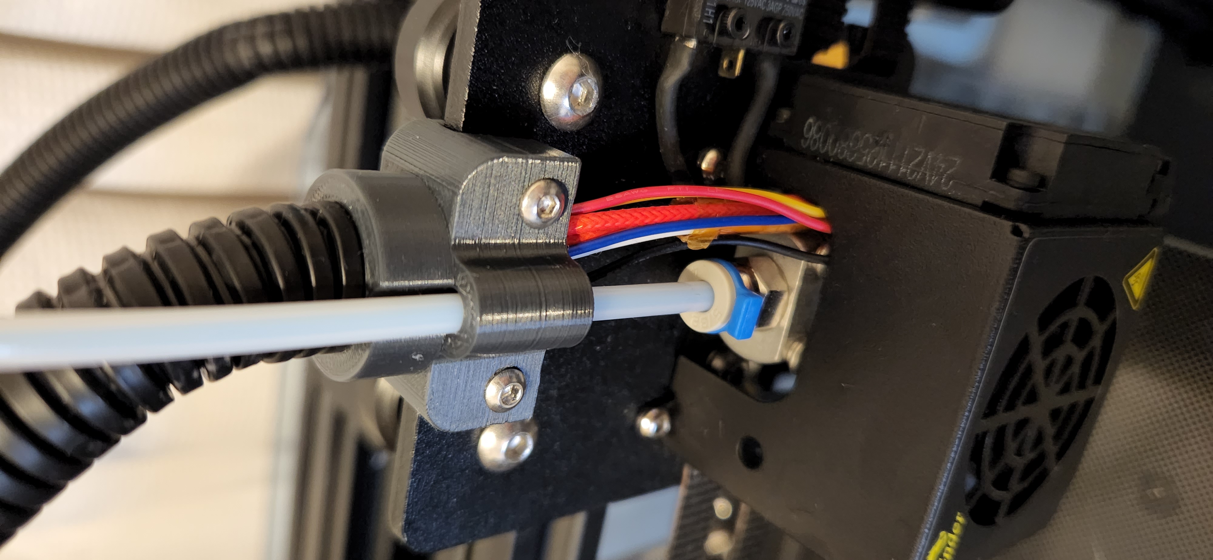 Ender 6 - Cable Conduit Brackets
