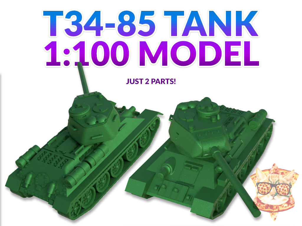 T34-85 TANK (USSR)