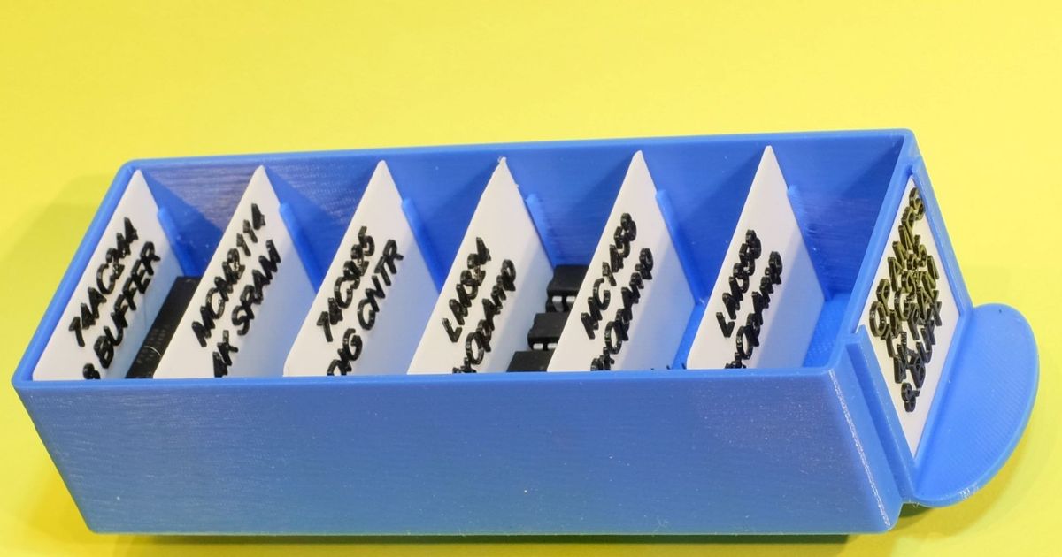 Replacement SmallParts Drawer by F Download free STL model