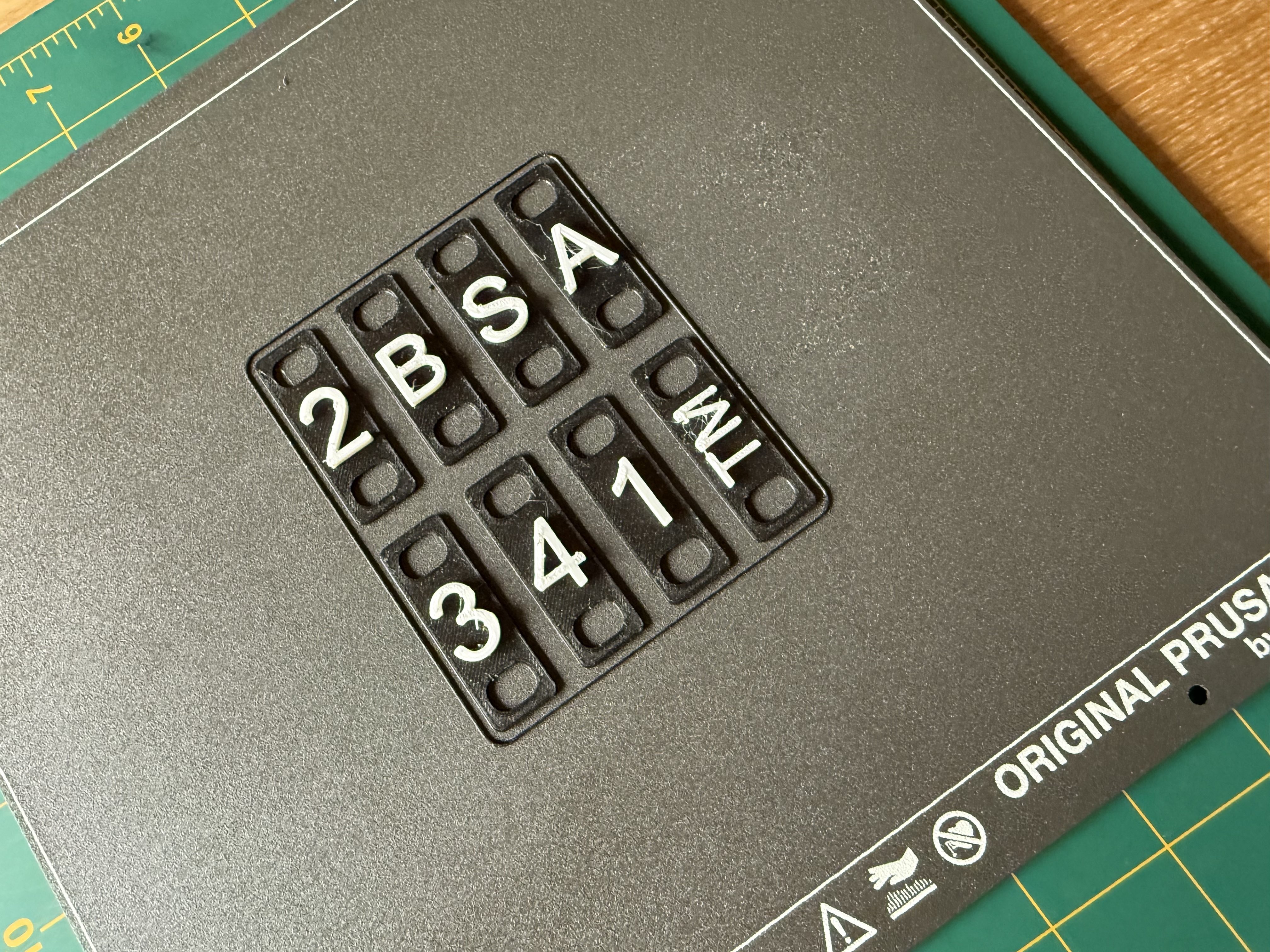 Basic Rack Label for 10" 19" Racks