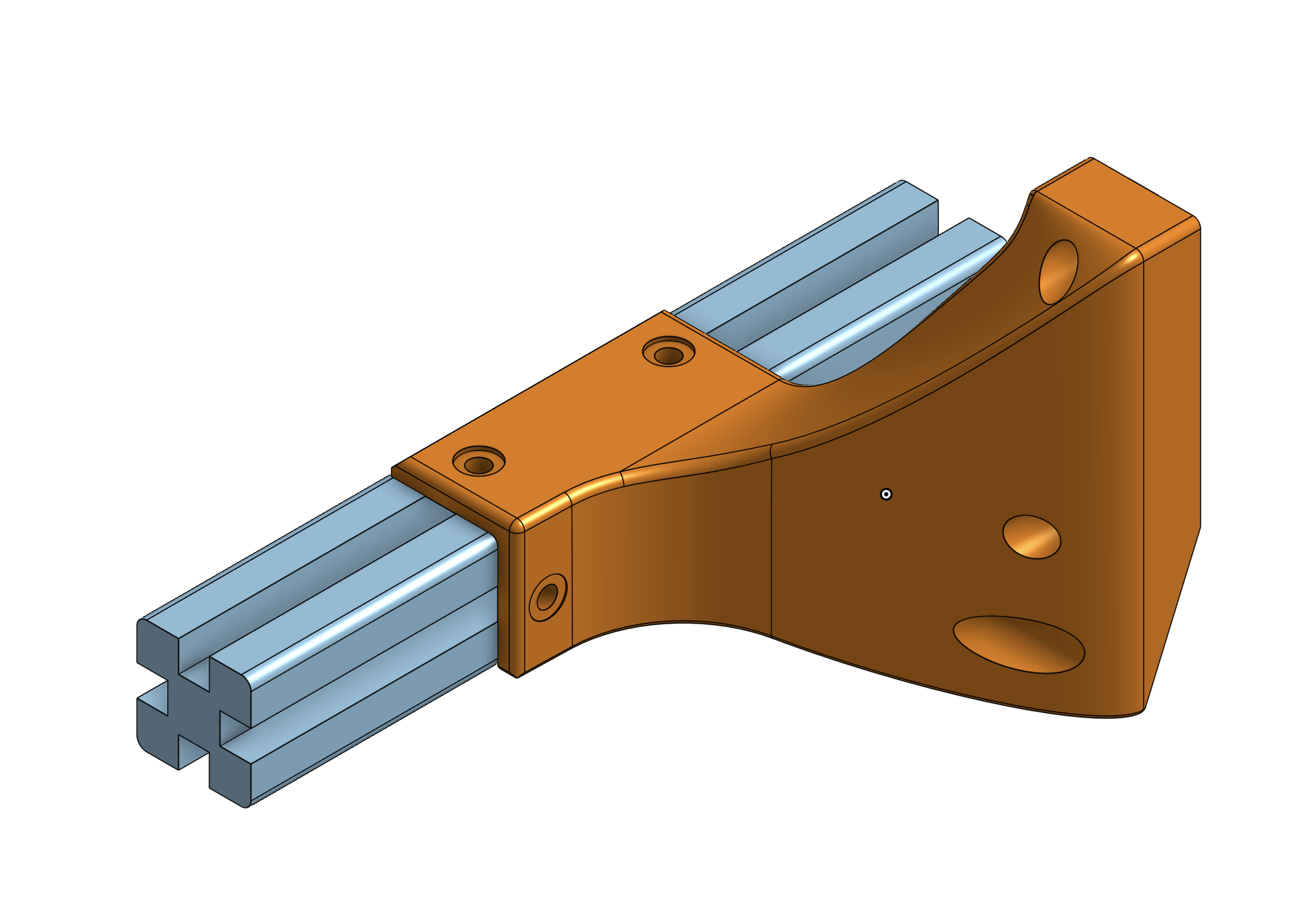 Prusa MINI Z-Axis Support Brace Remix