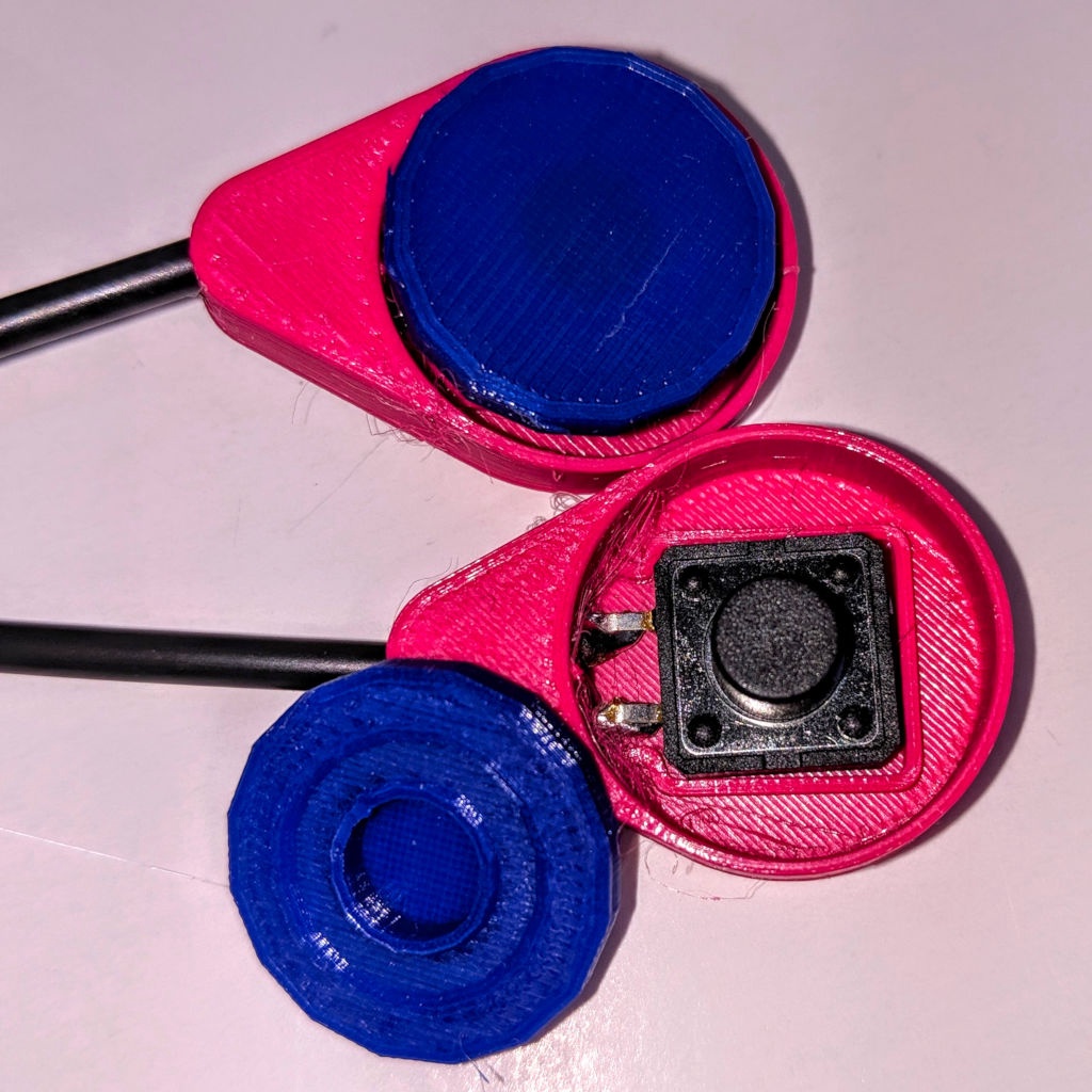 Raindrop Assistive Switch - Cap for round 12 mm tact switch