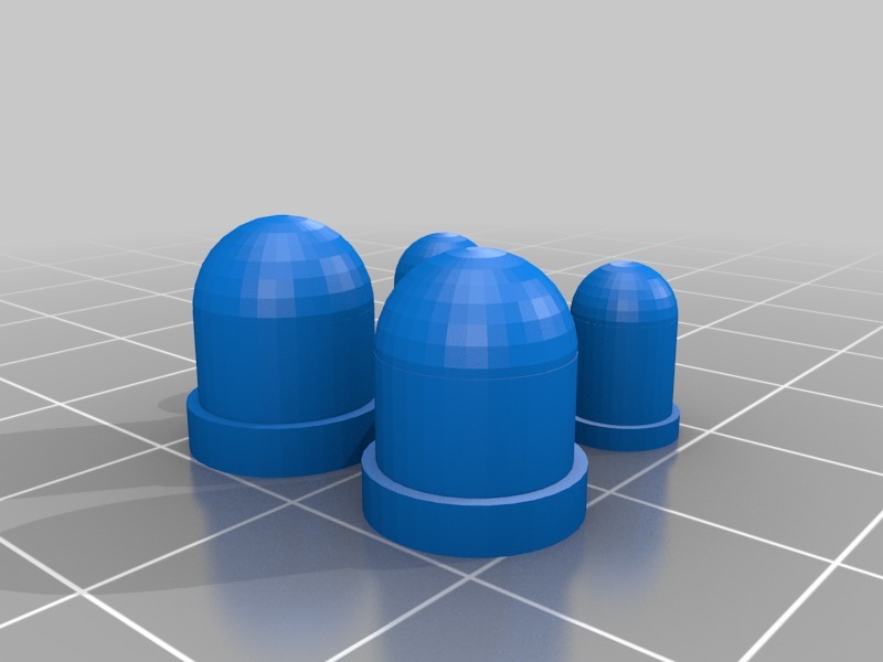 5 & 8 mm LEDs (Through-Hole Library Function for OpenSCAD) by scruss ...