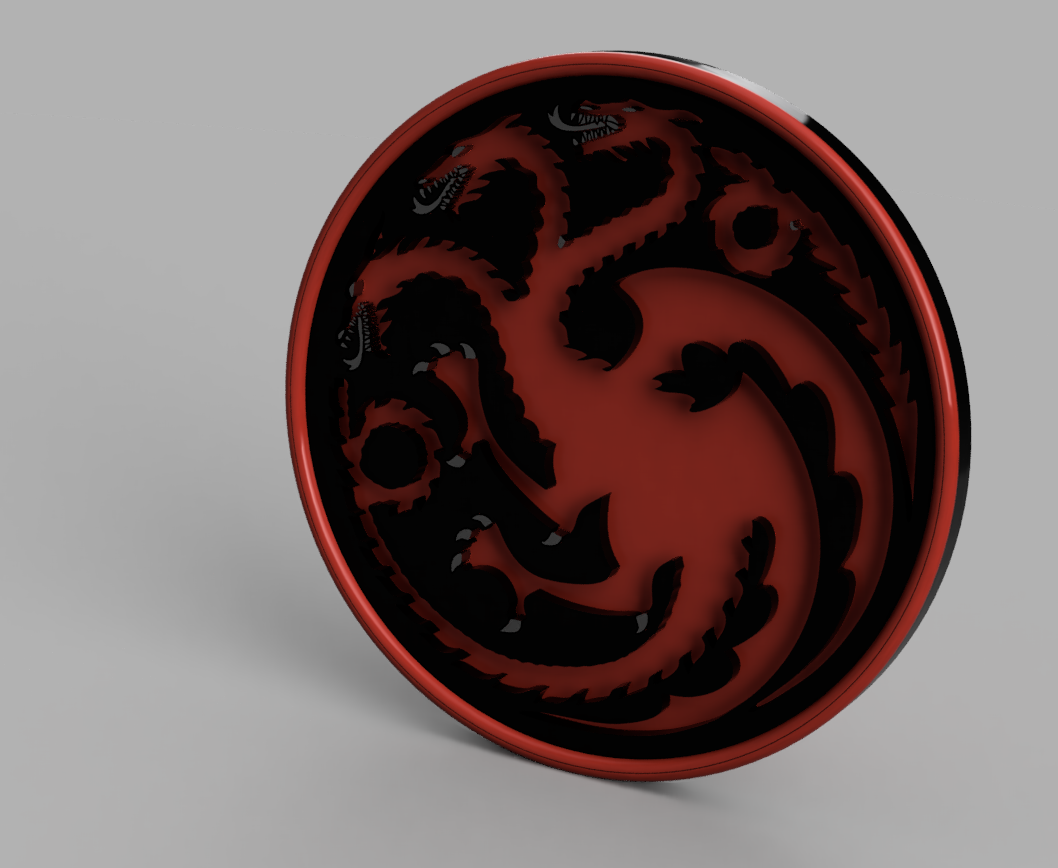 Game of Thrones coaster - Targaryen