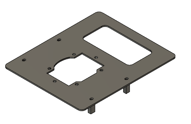 Pontiac Fiero manual plate mod