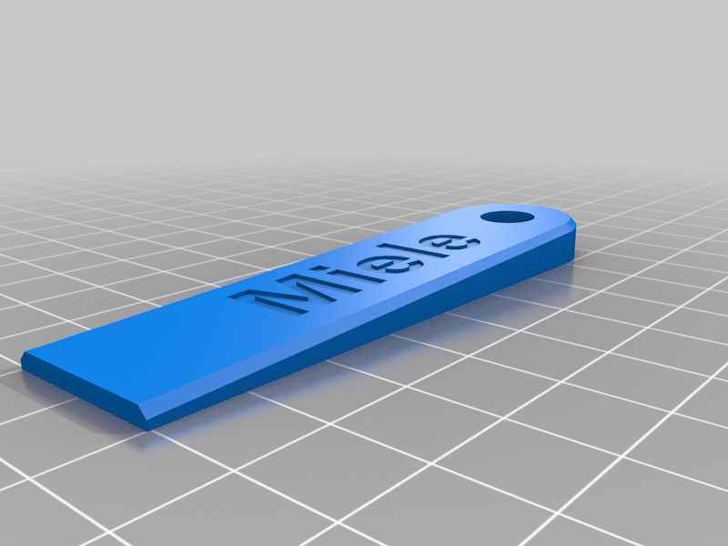 Magnetic Miele Washing Machine Door Opener replace Remix. Original by McPcholkin at thingiverse