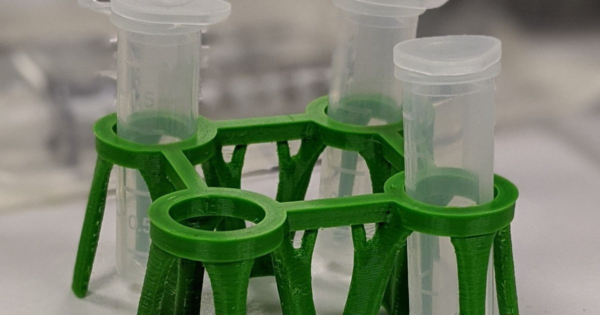 Generative Eppendorf Tube Holder by CFell Download free STL model
