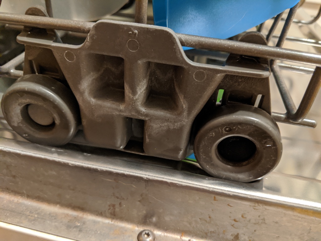 Maytag MDB4949SDH1 Dishwasher dish tray roller pin by travis Download