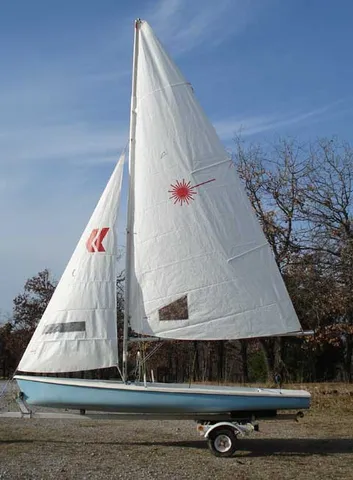 Laser 2 Sailboat hull