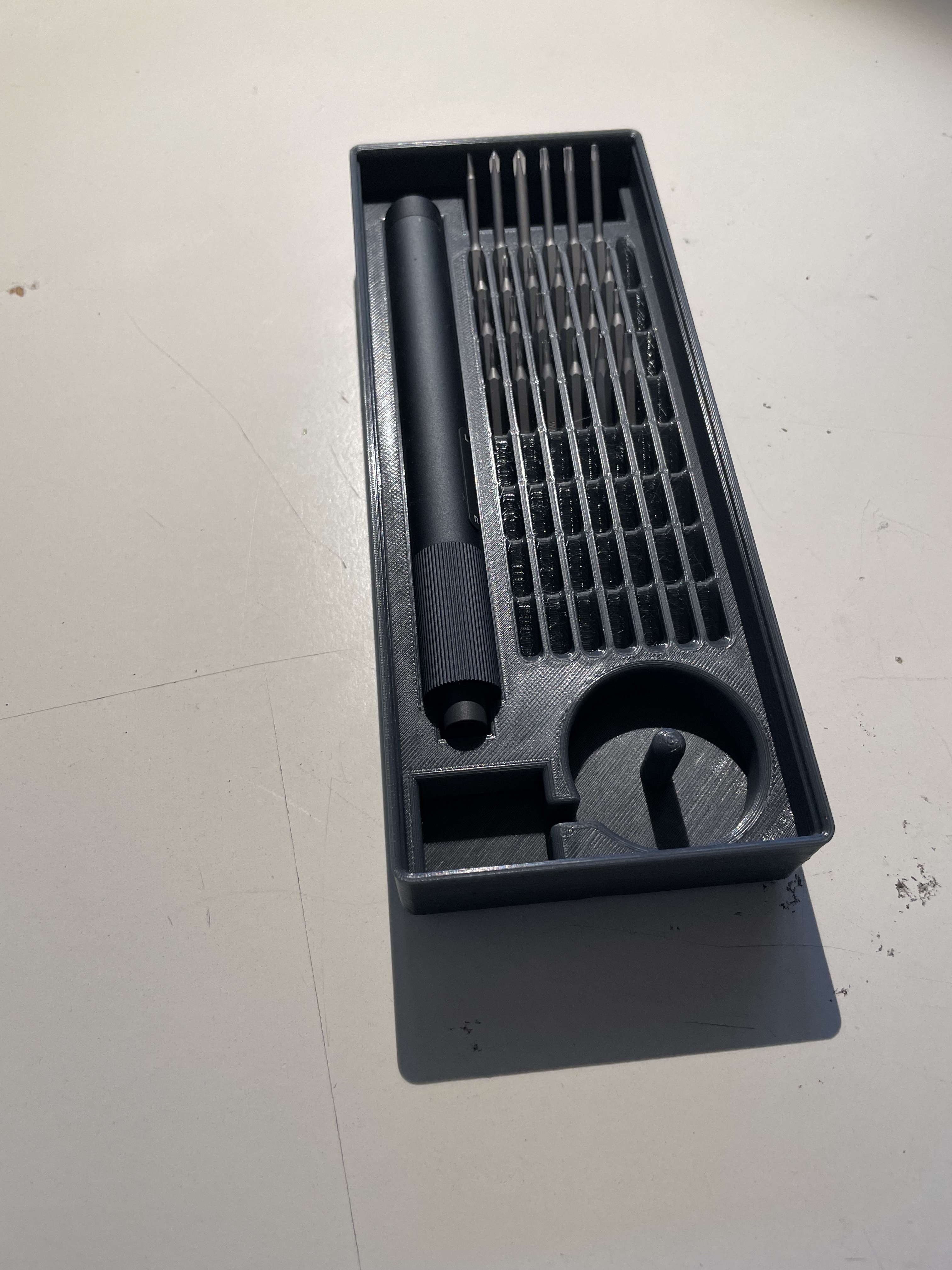 Xiaomi Electric Precision Screwdriver Gridfinity Inlay