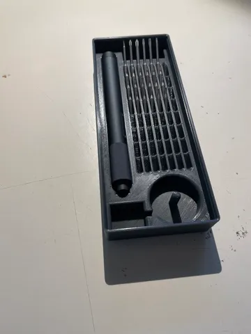 Xiaomi Electric Precision Screwdriver Gridfinity Inlay